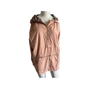 Main Strip pink animal print jacket